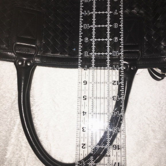 Bottega Veneta Nero Intrecciato Briefcase more pix - Picture 7 of 8